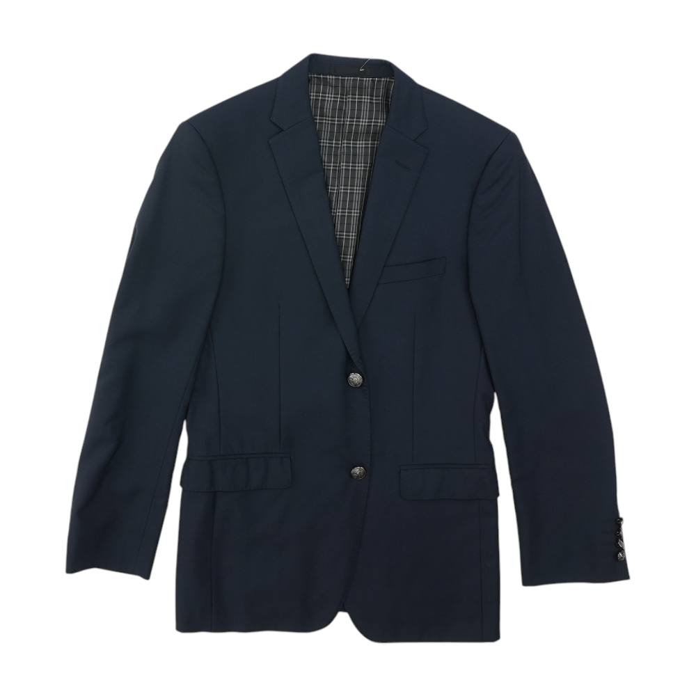 Navy Solid Sport Coat