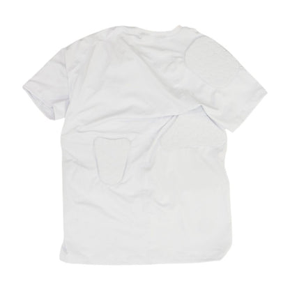 White Solid Active T-Shirt
