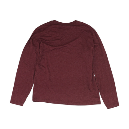 Maroon Solid T-Shirt