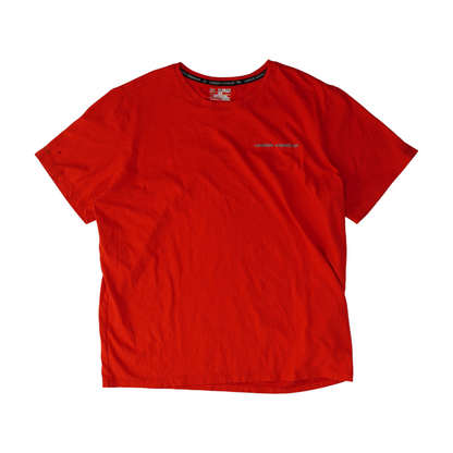 Red Solid Active T-Shirt
