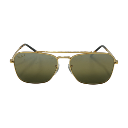 Gold New Caravan Aviator Sunglasses