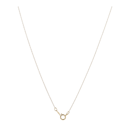 1/10 ctw 10K Yellow Gold Lab Grown Diamond Station Necklace