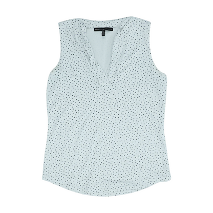 White Polka Dot Blouse