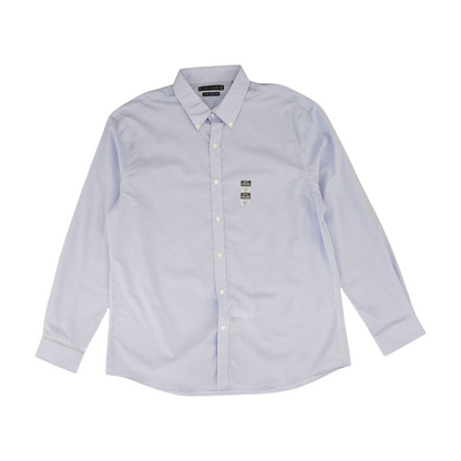 Blue Check Long Sleeve Button Down