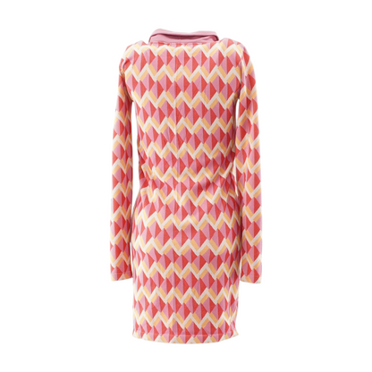 Multi Abstract Mini Dress