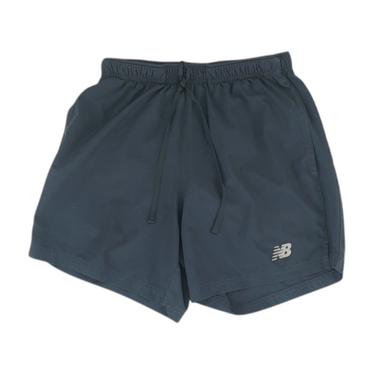 Black Solid Active Shorts