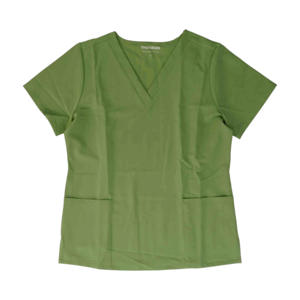 Green Scrub Top