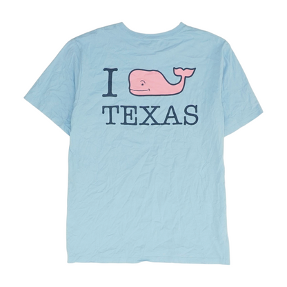 Blue Solid T-Shirt
