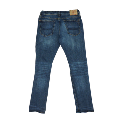Navy Straight Jeans