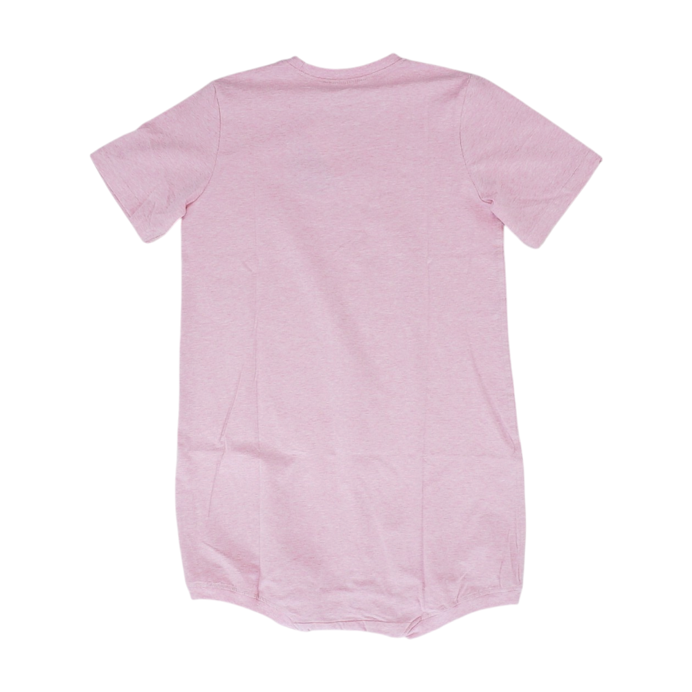 Pink Short Sleeve One-Piece