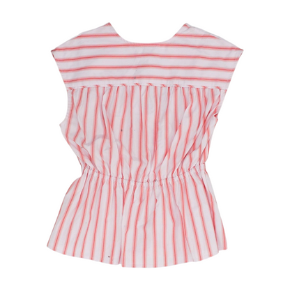 Pink Striped Blouse