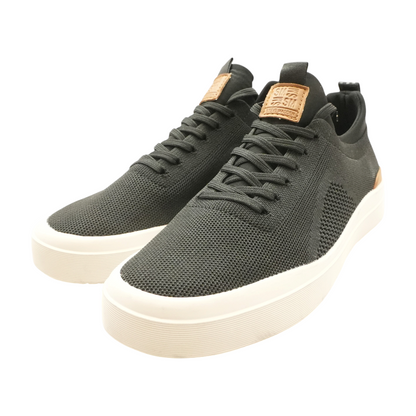 Black Lace-Up Casual Shoes