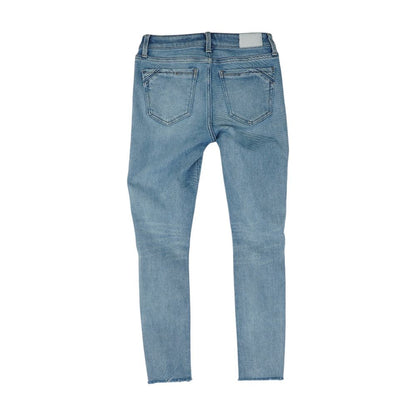 Blue High Rise Skinny Leg Jeans