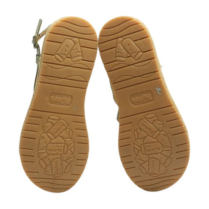Bronze Flat Sandals