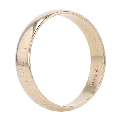 10K Yellow Gold Band Ring