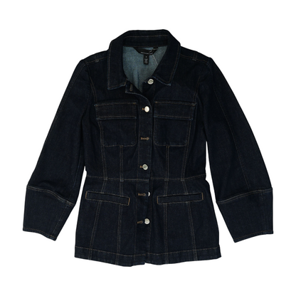 Navy Solid Jacket