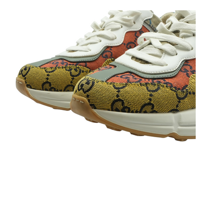 Rhyton Sneaker in GG Multi Orange