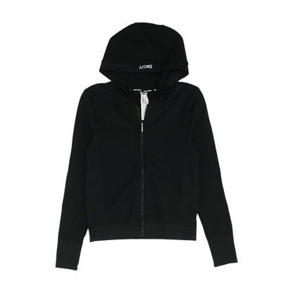 Black Solid Active Jacket