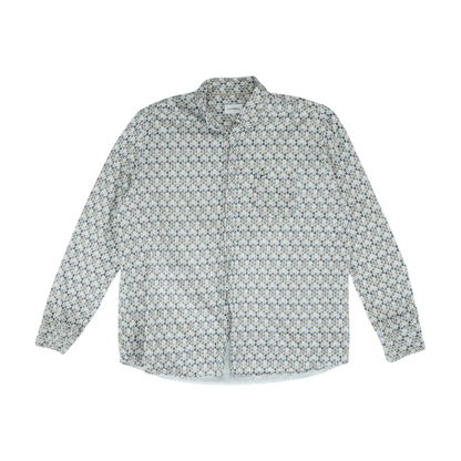 Multi Floral Long Sleeve Button Down