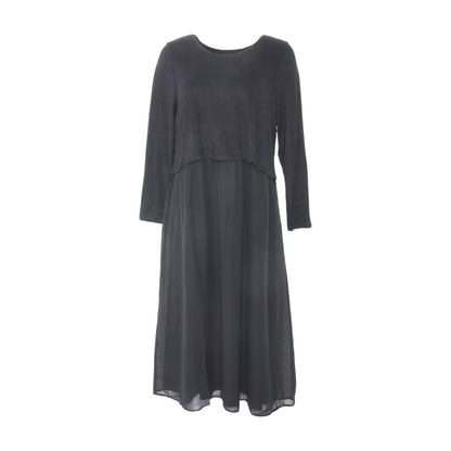 Black Petite Midi Dress