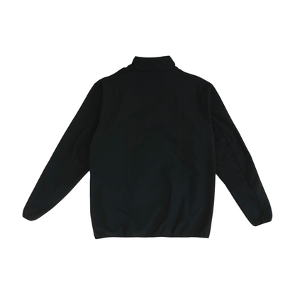 Black Solid Active Jacket