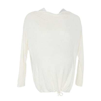 Beige Maternity Knit Top