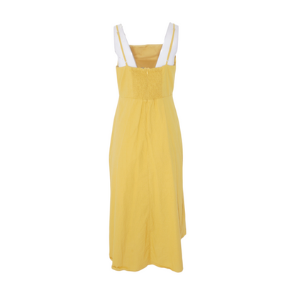 Yellow Midi Dress