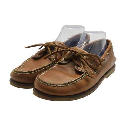 Brown Leather Boat Casual Shoes