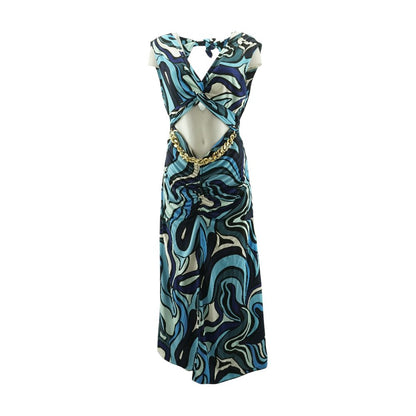 Multi Graphic Maxi Dress