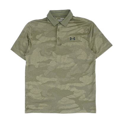 Green Camo Short Sleeve Polo