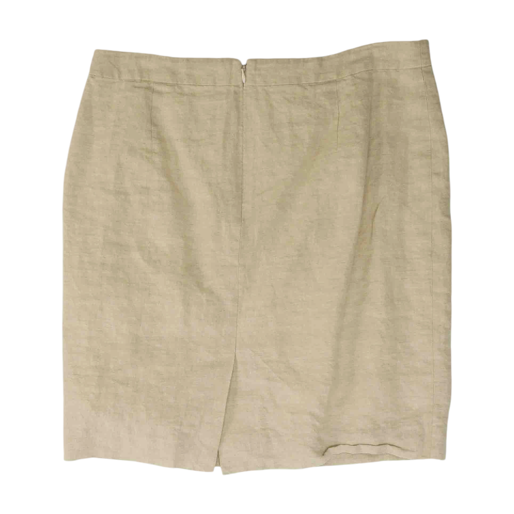 Beige Mini Skirt