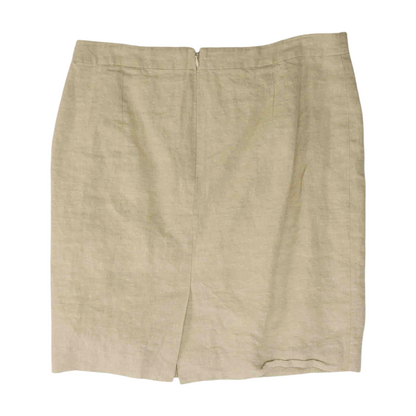 Beige Mini Skirt
