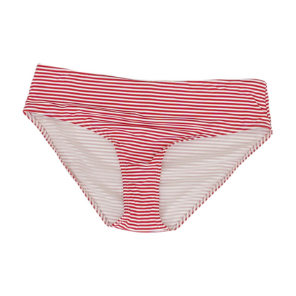 Red Striped Swim Bottom