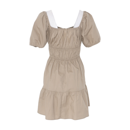 Tan Mini Dress
