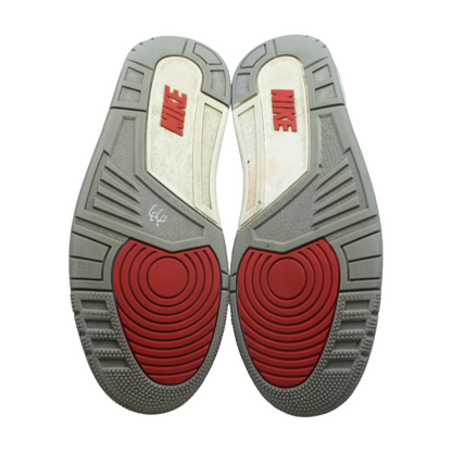 Jordan 3 Retro OG Black Cement Mid-Top Athletic Shoes
