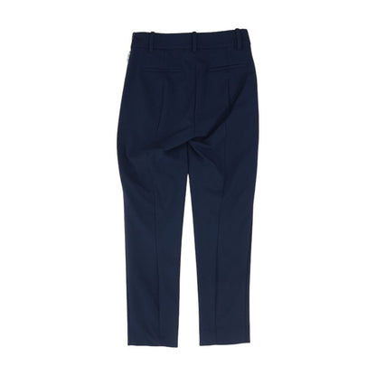Navy Solid Dress Pants