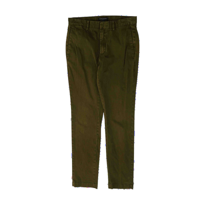 Green Slim Pants
