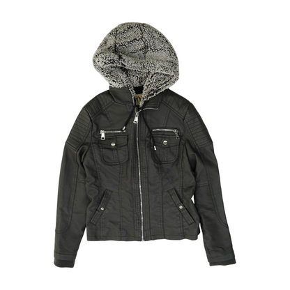 Gray Solid Jacket