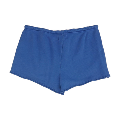 Blue Solid Active Shorts