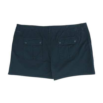 Black Plus Solid Chino Shorts