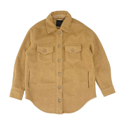 Tan Solid Lightweight Jacket