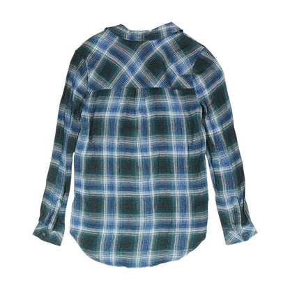 Blue Plaid Button Down