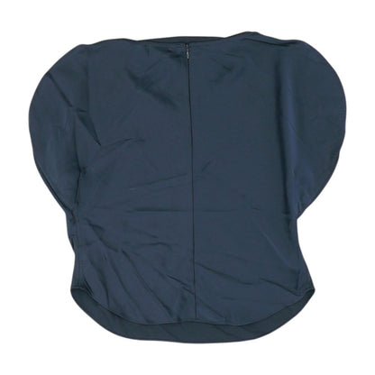 Navy Solid Knit Top