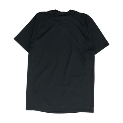 Black Solid Active T-Shirt