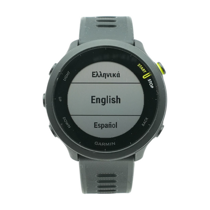 42mm Forerunner 55 Black Smartwatch Black Band S/M