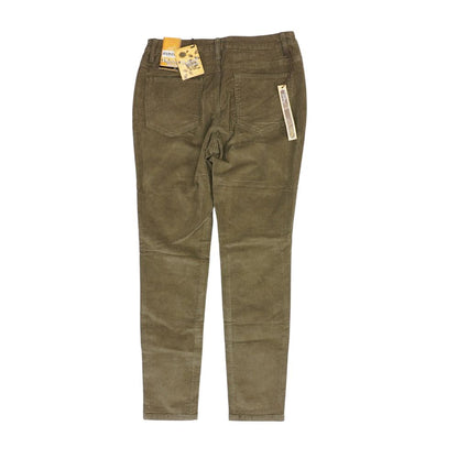 Green Five Pocket Skinny Pants