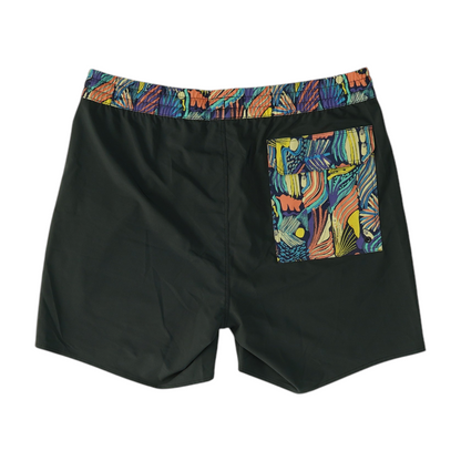 Gray Swim Bottom