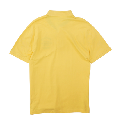 Yellow Striped Short Sleeve Polo