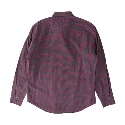 Multi Check Long Sleeve Button Down