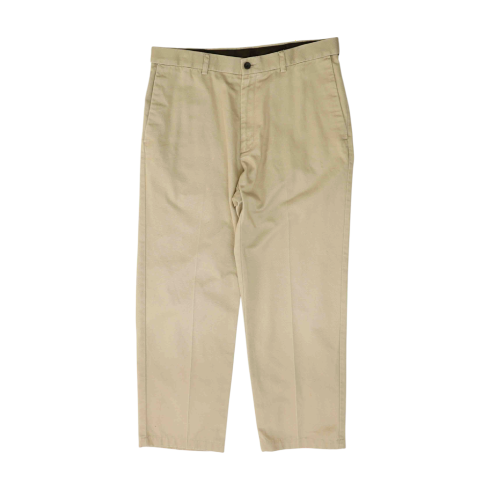 Beige Regular Pants